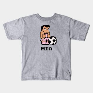 8-Bit Soccer - Miami Kids T-Shirt